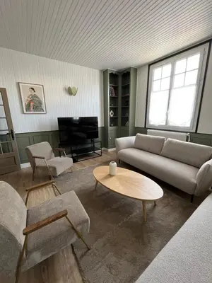 Coin salon dans l'établissement Maison WILSON
