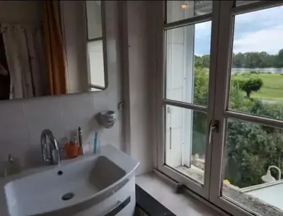 Jardin de l'établissement Spacieuse maison familiale à Chaumont-sur-Loire avec jardin