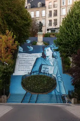 Jardin de l'établissement Studio Le Ptit Détour - Classé 2 étoiles - Proche de la gare de Blois à 2h de Paris