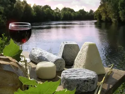 Vue sur la rivière ou le fleuve situé(e) à proximité de le camping