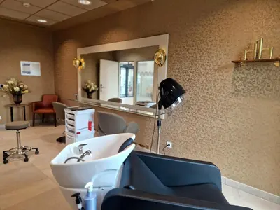 Coin salon dans l'établissement DOMITYS - L'échiquier