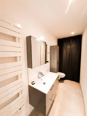 Salle de bains dans l'établissement Independent Studio in Amboise