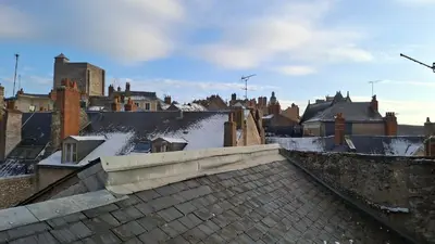Vue générale sur Blois ou vue de la ville depuis le B&B/chambre d'hôtes