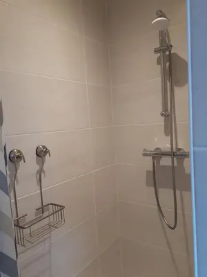 Salle de bains dans l'établissement Reinettes - 2