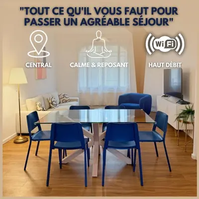 Plan de l'établissement L'Escapade Bleue