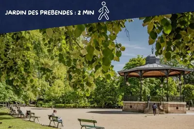 Jardin de l'établissement L'Escapade Bleue