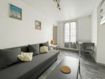 Coin salon dans l'établissement Le Grammont 2 pièces