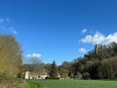 Paysage naturel près de la villa