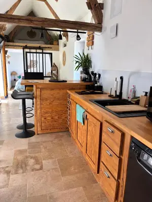Plan de l'établissement Chambre d'hôte de charme dans maison indépendante, terrasse, proche Saumur