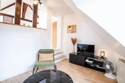Télévision ou salle de divertissement dans l'établissement Le Quai des Marais - Coeur d'Amboise