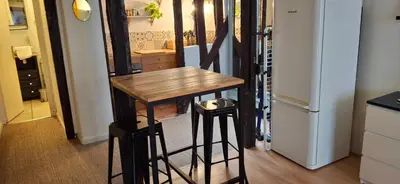 Plan de l'établissement Studio équipé - Vieux Tours - Quartier des Halles