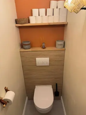 Salle de bains dans l'établissement Grande maison familiale & conviviale