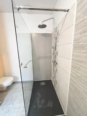 Salle de bains dans l'établissement Chambre d'hôte à la campagne