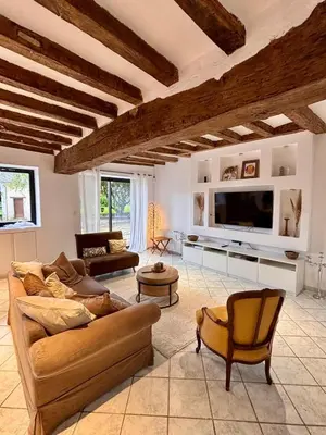 Coin salon dans l'établissement HomeCircus - charming two bedroom house
