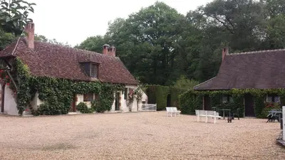 Jardin de l'établissement Auberge Marcheroux