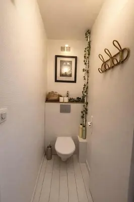 Salle de bains dans l'établissement Cocon moderne avec jardin privatif – Tours