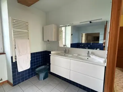 Salle de bains dans l'établissement Bois Sangha Maison 3 chambre avec jardin clos