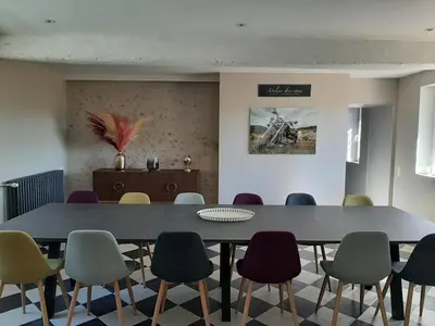 Coin salon dans l'établissement La Boivinière