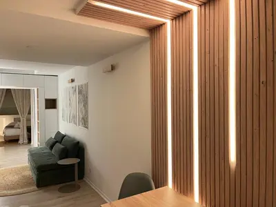 Coin salon dans l'établissement La Petite Mancelle - Hôpital du Mans