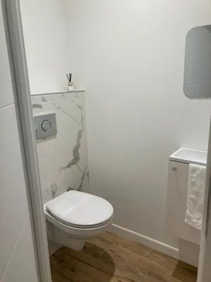 Salle de bains dans l'établissement L Atelier - Maison Bagneux