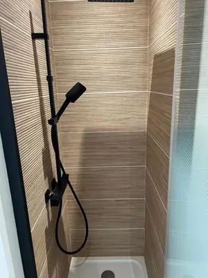 Salle de bains dans l'établissement Le Ponceau - 3 chambres