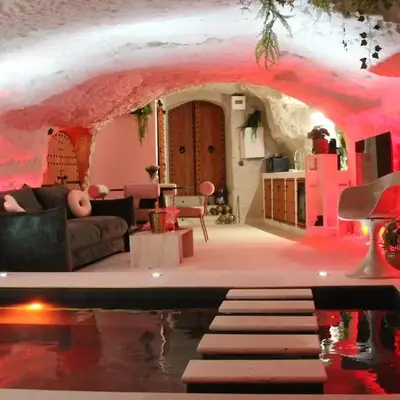 L alcove des Sens Love Room Jacuzzi sauna