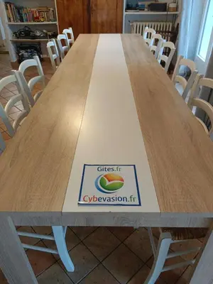Plan de l'établissement Gite chez Stéphanie Montbazon 5 chambres