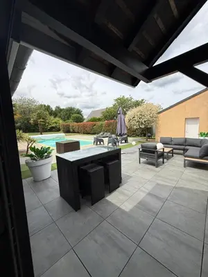 Terrasse ou espace extérieur de l'établissement Bois Martin