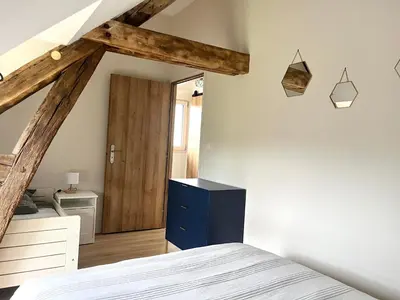 Un ou plusieurs lits dans un hébergement de l'établissement La Maison Agoméa