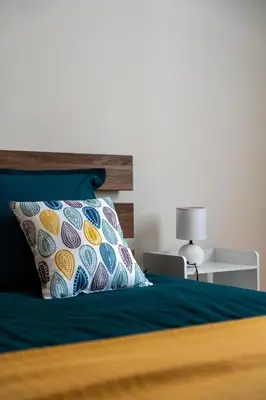 Un ou plusieurs lits dans un hébergement de l'établissement La Bretonnerie Private parking, 2 bedrooms, 4 people