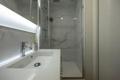 Salle de bains dans l'établissement 305 Chanzy - Ethnique Chic - Studio Premium - Wifi