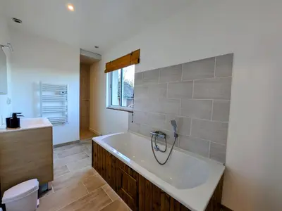 Salle de bains dans l'établissement Gîte Val de Loire 