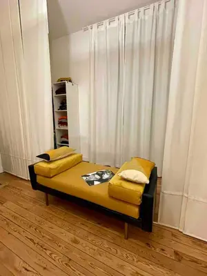 Coin salon dans l'établissement Villa Folies Moderne 3 chambre proche gare