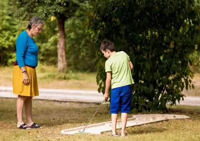 Clients de l'établissement Camping la Vallée des Vignes - Aquatique Vacances