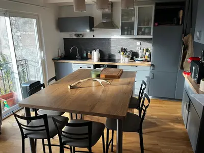 Cuisine ou kitchenette dans l'établissement Le Grain d Or