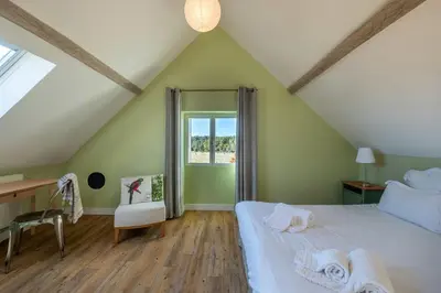Plan de l'établissement Two Cottages With Stables On Estate In Touraine