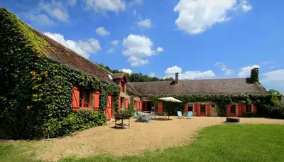 Plan de l'établissement Restored Farmhouse Near Touraine Châteaux