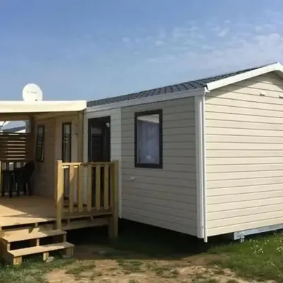Mobil-home 6 pers avec terrasse - Nouvel style! - API-1-52-1613