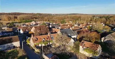 Vue panoramique sur l'établissement Gites au fil des châteaux de la Loire