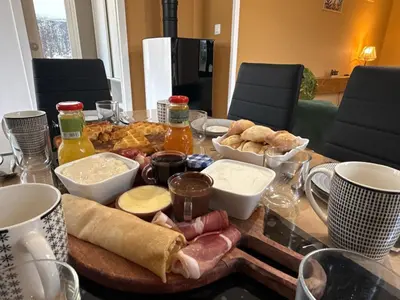 Nourriture dans la maison de vacances ou à proximité