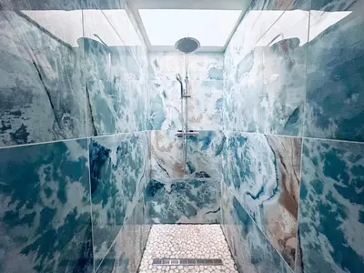 Salle de bains dans l'établissement Studio haut de gamme rénové Centre & Gare Wifi