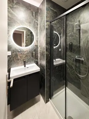 Salle de bains dans l'établissement Le Cocon Massant - Cosy & Détente Absolue