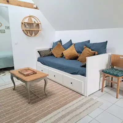 One bedroom flat with a view