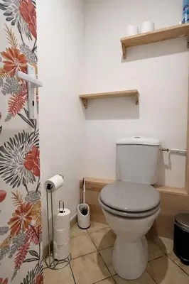 Salle de bains dans l'établissement Les 2 Tilleuls - Maison de charme avec jardin