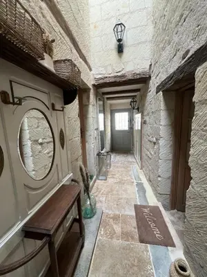 Salle de bains dans l'établissement Fontevraud le logis