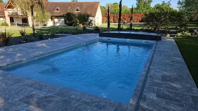 Piscine de l'établissement Le cocon en Sologne, Châteaux, Zoo de Beauval, Piscine, WIFI, 2 chambres, 3 lits, 2 sdb ou située à proximité