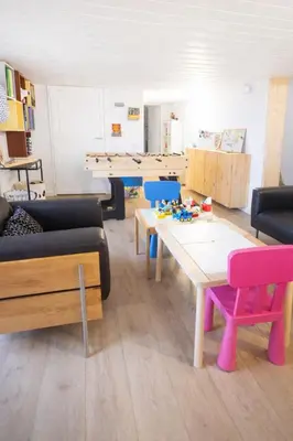 Coin salon dans l'établissement Le Belvédère de Montsoreau