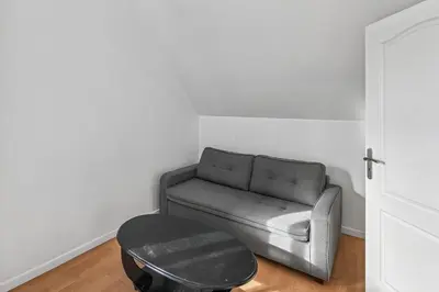 Coin salon dans l'établissement Parenthèse verte aux portes de Tours