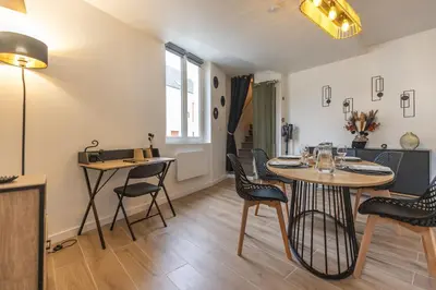 Coin salon dans l'établissement L'Escapade Rivarennes