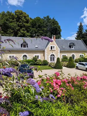 Jardin de l'établissement Chateau des portes de Chenonceau